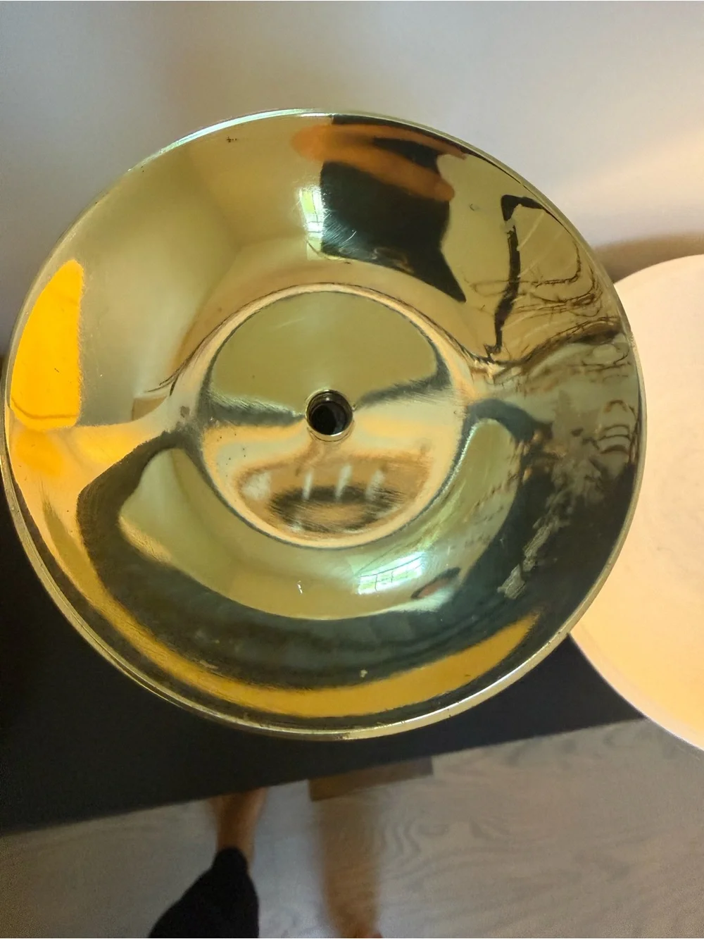 MCM vintage Brass Barley Twist Candle Holder